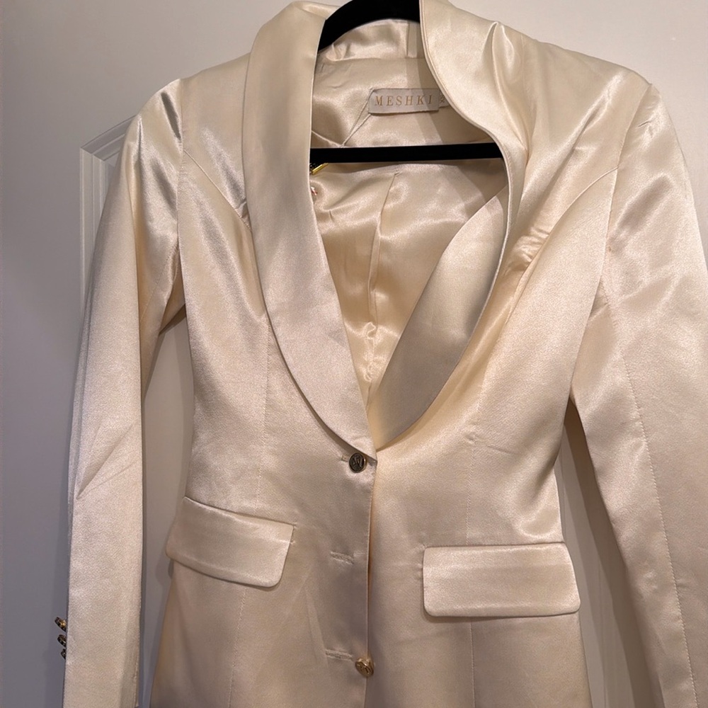 Meshki silk Blazer